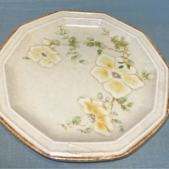 ♦️ Mikasa "Napoli" 8 1/4 Inch Salad Plate Used - Picture 1 of 1